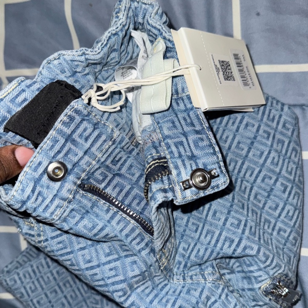Givenchy Kids Blue Patterned Jeans ( Authentic)